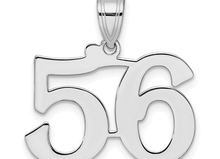14k White Gold Pendants Style WAPN56 - Classique Jewelry Inc.