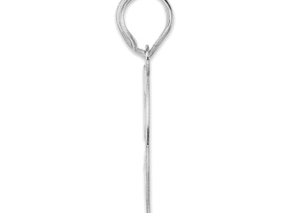 14k White Gold Pendants Style WAPN59 - Classique Jewelry Inc.