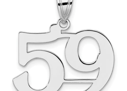 14k White Gold Pendants Style WAPN59 - Classique Jewelry Inc.