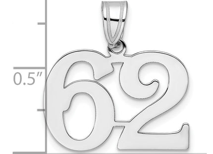 14k White Gold Pendants Style WAPN62 - Classique Jewelry Inc.