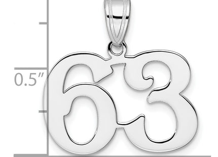 14k White Gold Pendants Style WAPN63 - Classique Jewelry Inc.