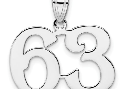 14k White Gold Pendants Style WAPN63 - Classique Jewelry Inc.