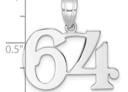 14k White Gold Pendants Style WAPN64 - Classique Jewelry Inc.