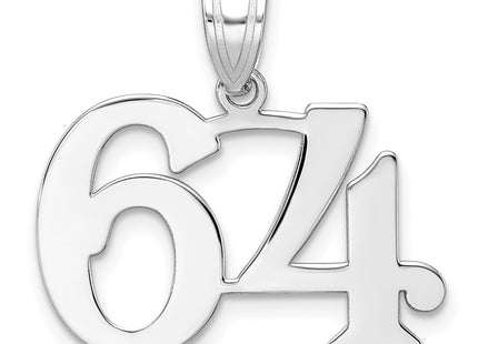 14k White Gold Pendants Style WAPN64 - Classique Jewelry Inc.