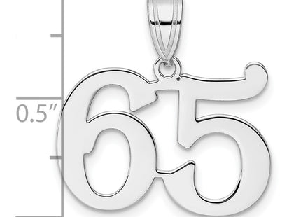 14k White Gold Pendants Style WAPN65 - Classique Jewelry Inc.
