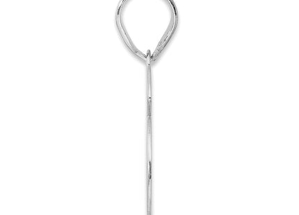 14k White Gold Pendants Style WAPN66 - Classique Jewelry Inc.