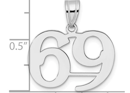 14k White Gold Pendants Style WAPN69 - Classique Jewelry Inc.