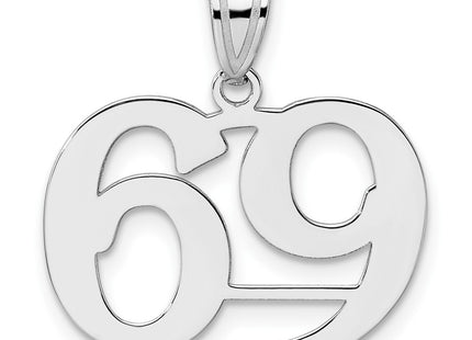 14k White Gold Pendants Style WAPN69 - Classique Jewelry Inc.