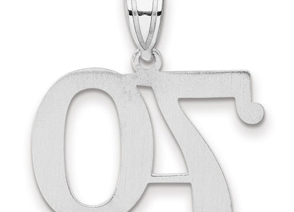 14k White Gold Pendants Style WAPN70 - Classique Jewelry Inc.