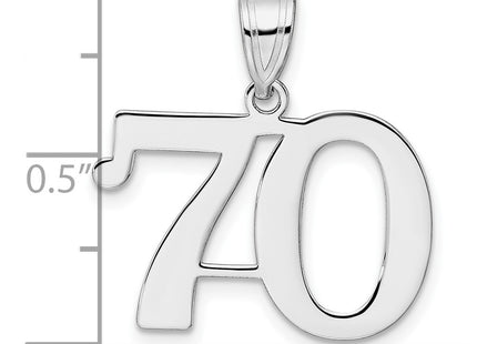 14k White Gold Pendants Style WAPN70 - Classique Jewelry Inc.