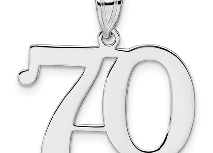 14k White Gold Pendants Style WAPN70 - Classique Jewelry Inc.