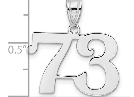 14k White Gold Pendants Style WAPN73 - Classique Jewelry Inc.