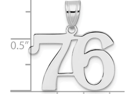 14k White Gold Pendants Style WAPN76 - Classique Jewelry Inc.