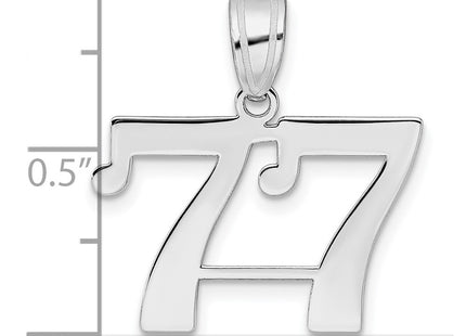 14k White Gold Pendants Style WAPN77 - Classique Jewelry Inc.