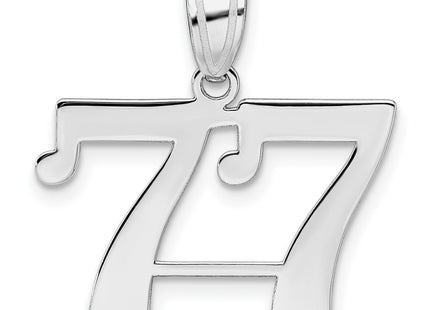 14k White Gold Pendants Style WAPN77 - Classique Jewelry Inc.