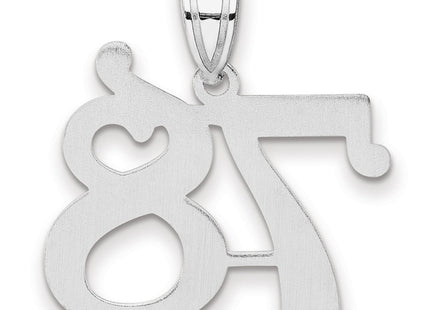 14k White Gold Pendants Style WAPN78 - Classique Jewelry Inc.