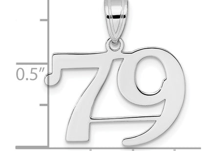 14k White Gold Pendants Style WAPN79 - Classique Jewelry Inc.