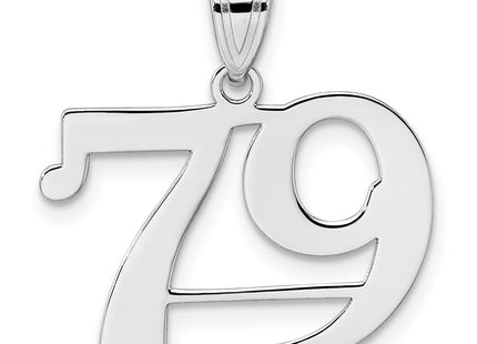 14k White Gold Pendants Style WAPN79 - Classique Jewelry Inc.
