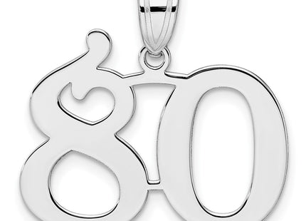 14k White Gold Pendants Style WAPN80 - Classique Jewelry Inc.