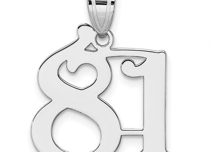 14k White Gold Pendants Style WAPN81 - Classique Jewelry Inc.