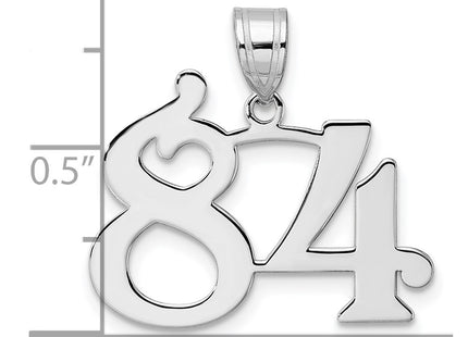 14k White Gold Pendants Style WAPN84 - Classique Jewelry Inc.