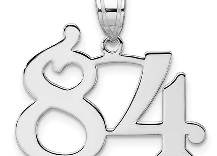 14k White Gold Pendants Style WAPN84 - Classique Jewelry Inc.