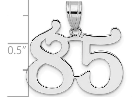 14k White Gold Pendants Style WAPN85 - Classique Jewelry Inc.