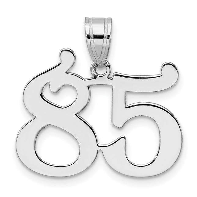 14k White Gold Pendants Style WAPN85 - Classique Jewelry Inc.