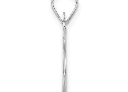 14k White Gold Pendants Style WAPN86 - Classique Jewelry Inc.