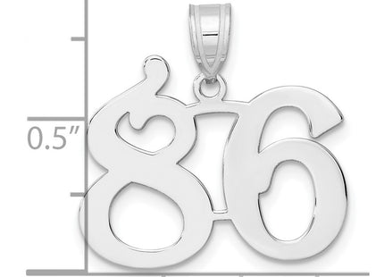 14k White Gold Pendants Style WAPN86 - Classique Jewelry Inc.