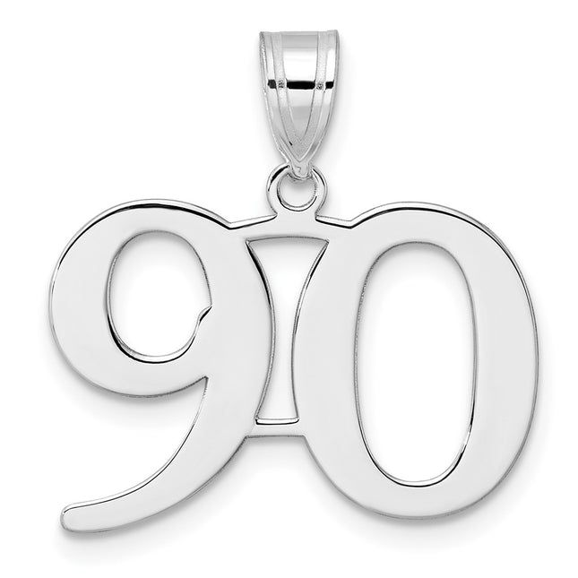 14k White Gold Pendants Style WAPN90 - Classique Jewelry Inc.