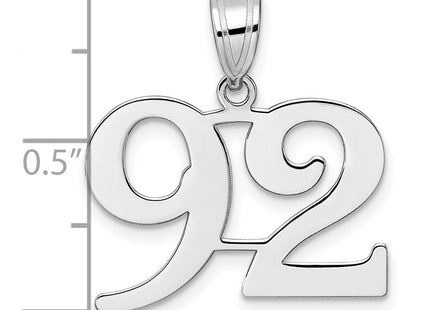 14k White Gold Pendants Style WAPN92 - Classique Jewelry Inc.