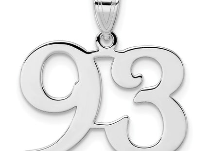 14k White Gold Pendants Style WAPN93 - Classique Jewelry Inc.
