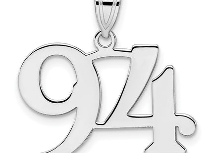 14k White Gold Pendants Style WAPN94 - Classique Jewelry Inc.