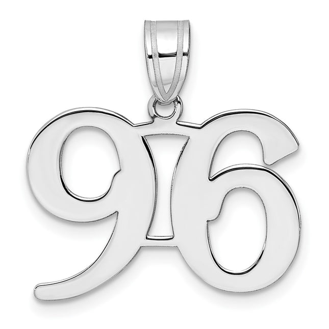14k White Gold Pendants Style WAPN96 - Classique Jewelry Inc.