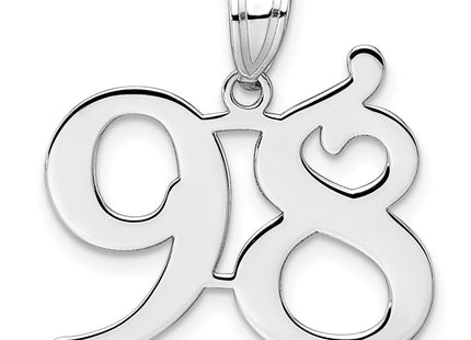 14k White Gold Pendants Style WAPN98 - Classique Jewelry Inc.