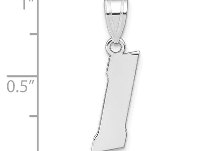14k White Gold Pendants Style WBN01 - Classique Jewelry Inc.