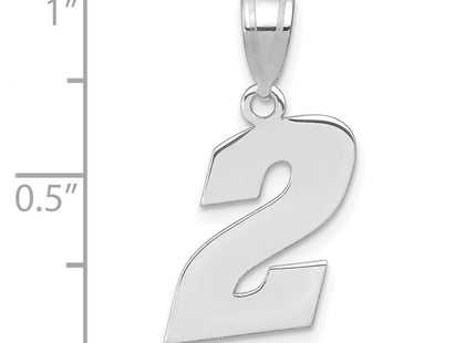 14k White Gold Pendants Style WBN02 - Classique Jewelry Inc.