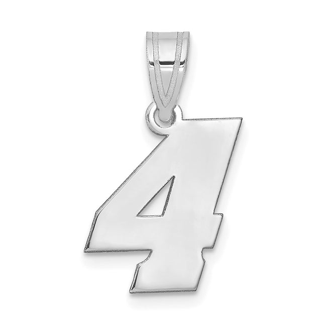 14k White Gold Pendants Style WBN04 - Classique Jewelry Inc.