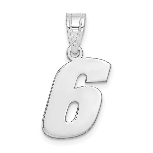 14k White Gold Pendants Style WBN06 - Classique Jewelry Inc.