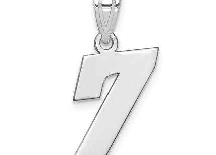 14k White Gold Pendants Style WBN07 - Classique Jewelry Inc.