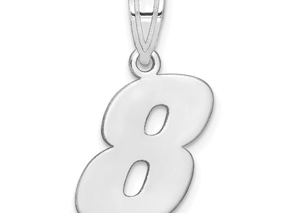 14k White Gold Pendants Style WBN08 - Classique Jewelry Inc.