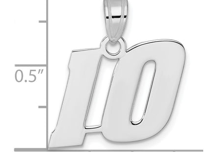 14k White Gold Pendants Style WBN10 - Classique Jewelry Inc.