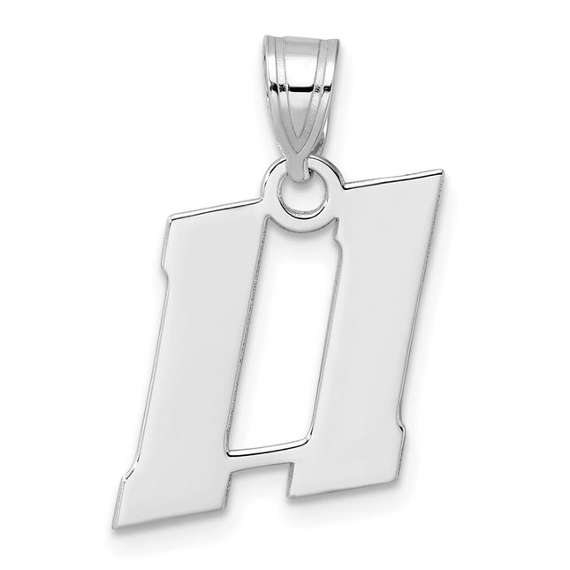 14k White Gold Pendants Style WBN11 - Classique Jewelry Inc.