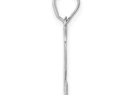 14k White Gold Pendants Style WBN12 - Classique Jewelry Inc.