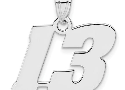 14k White Gold Pendants Style WBN13 - Classique Jewelry Inc.