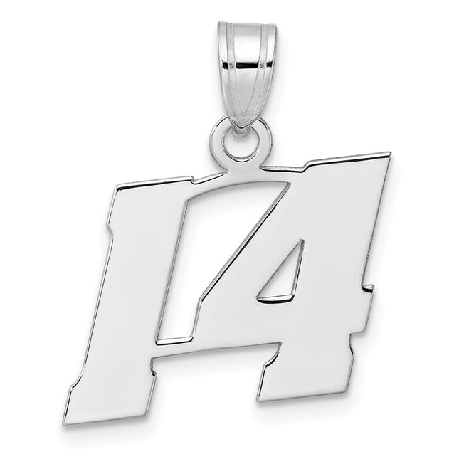 14k White Gold Pendants Style WBN14 - Classique Jewelry Inc.