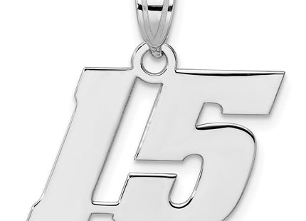 14k White Gold Pendants Style WBN15 - Classique Jewelry Inc.