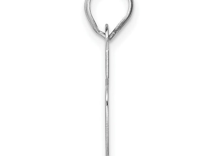 14k White Gold Pendants Style WBN16 - Classique Jewelry Inc.