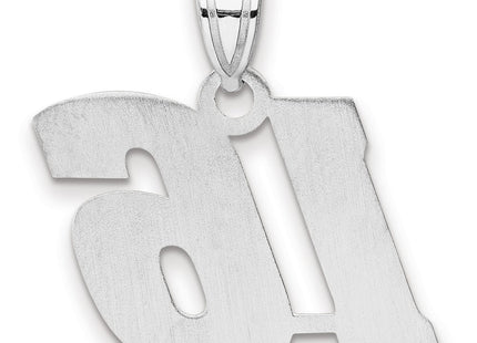 14k White Gold Pendants Style WBN16 - Classique Jewelry Inc.